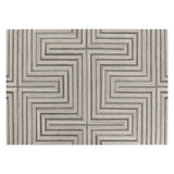 Oslow Hand - Tufted Rug - Beige / Grey - Home Elegance USA