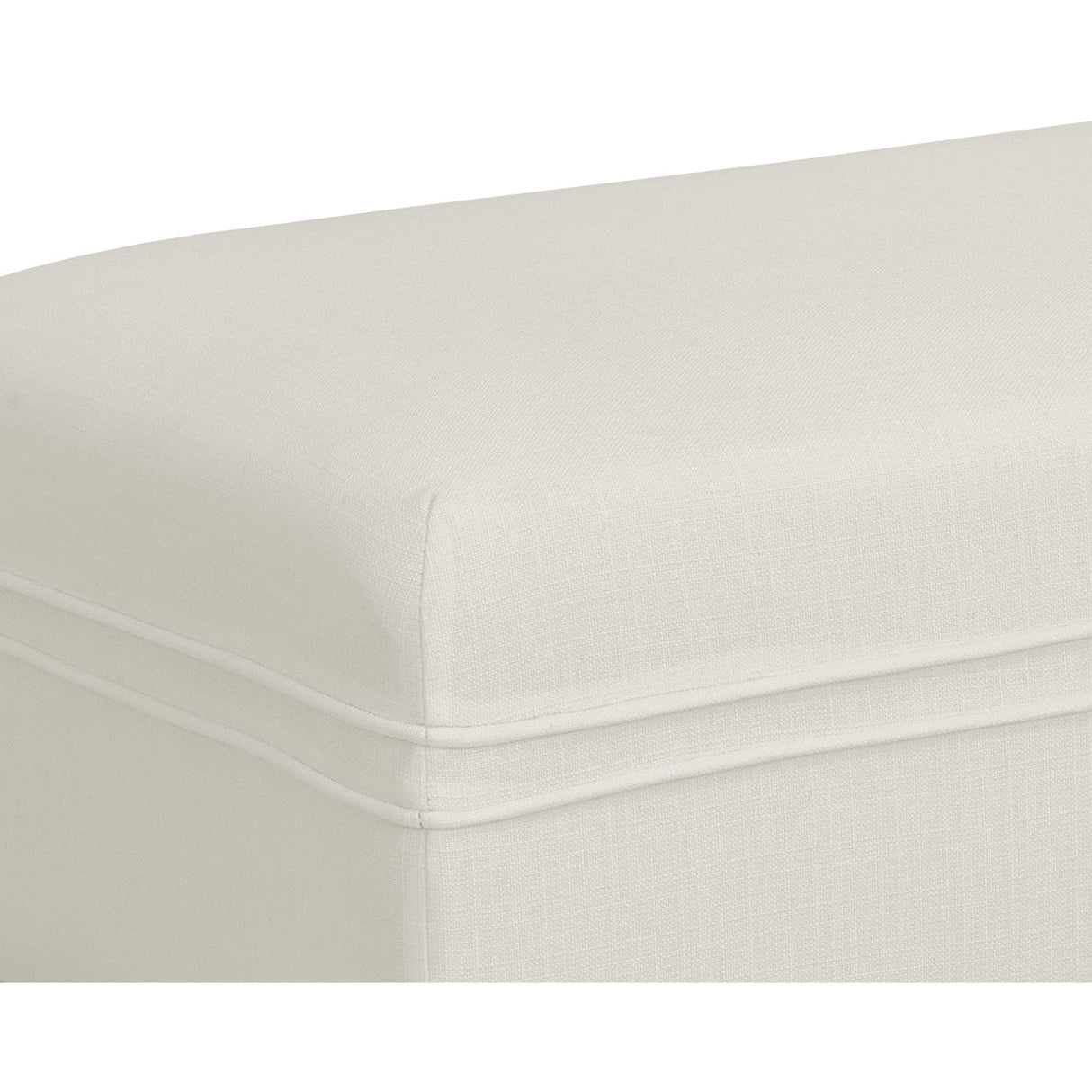 Priscilla Bench - Linoso Ivory - Home Elegance USA