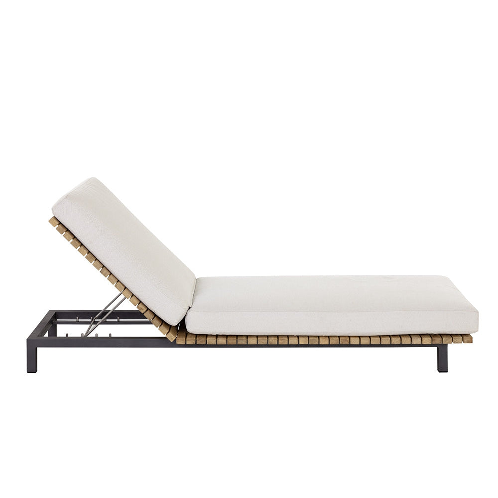 Geneve Lounger - Palazzo Cream - Home Elegance USA