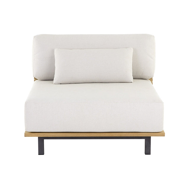 Geneve Modular - Armless Chair - Palazzo Cream - Home Elegance USA