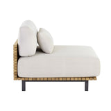 Geneve Modular - Armless Chair - Palazzo Cream - Home Elegance USA