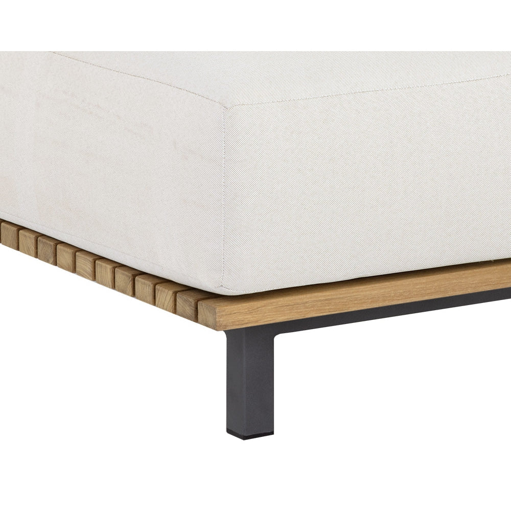 Geneve Modular - Armless Chair - Palazzo Cream - Home Elegance USA
