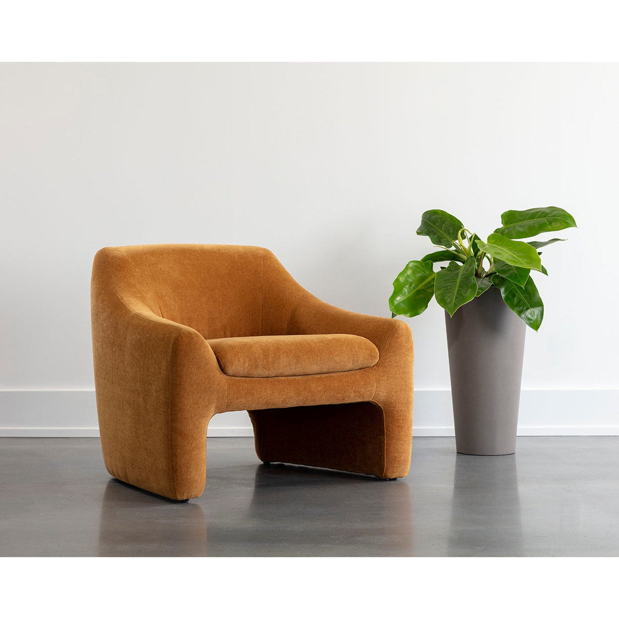 Nevaeh Lounge Chair - Danny Amber - Home Elegance USA