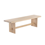 Linus Bench - Light Oak - Home Elegance USA