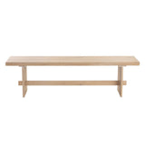 Linus Bench - Light Oak - Home Elegance USA