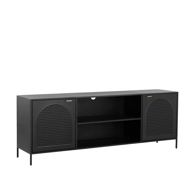 Aziza Media Console And Cabinet - Home Elegance USA