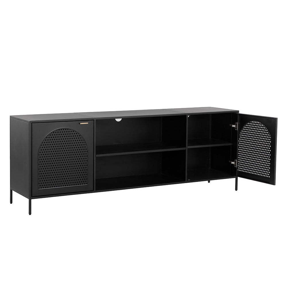 Aziza Media Console And Cabinet - Home Elegance USA