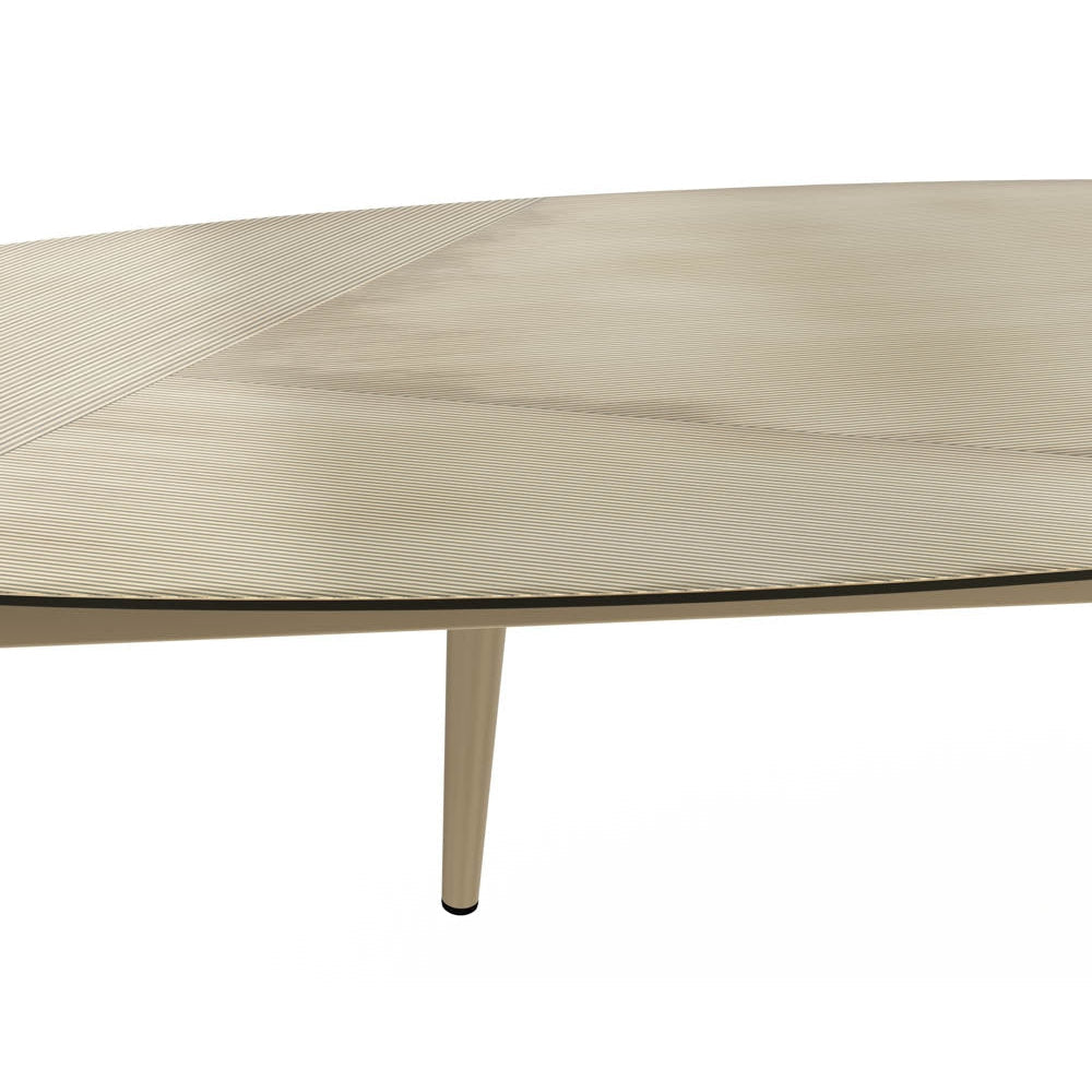 Tuner Coffee Table - Oval - Home Elegance USA