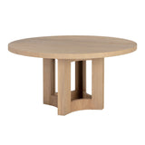 Elma Dining Table - Natural - 60" - Home Elegance USA