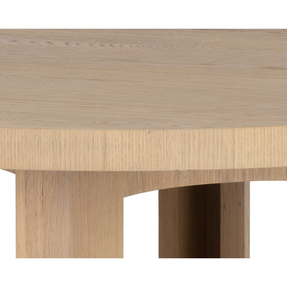 Elma Dining Table - Natural - 60" - Home Elegance USA