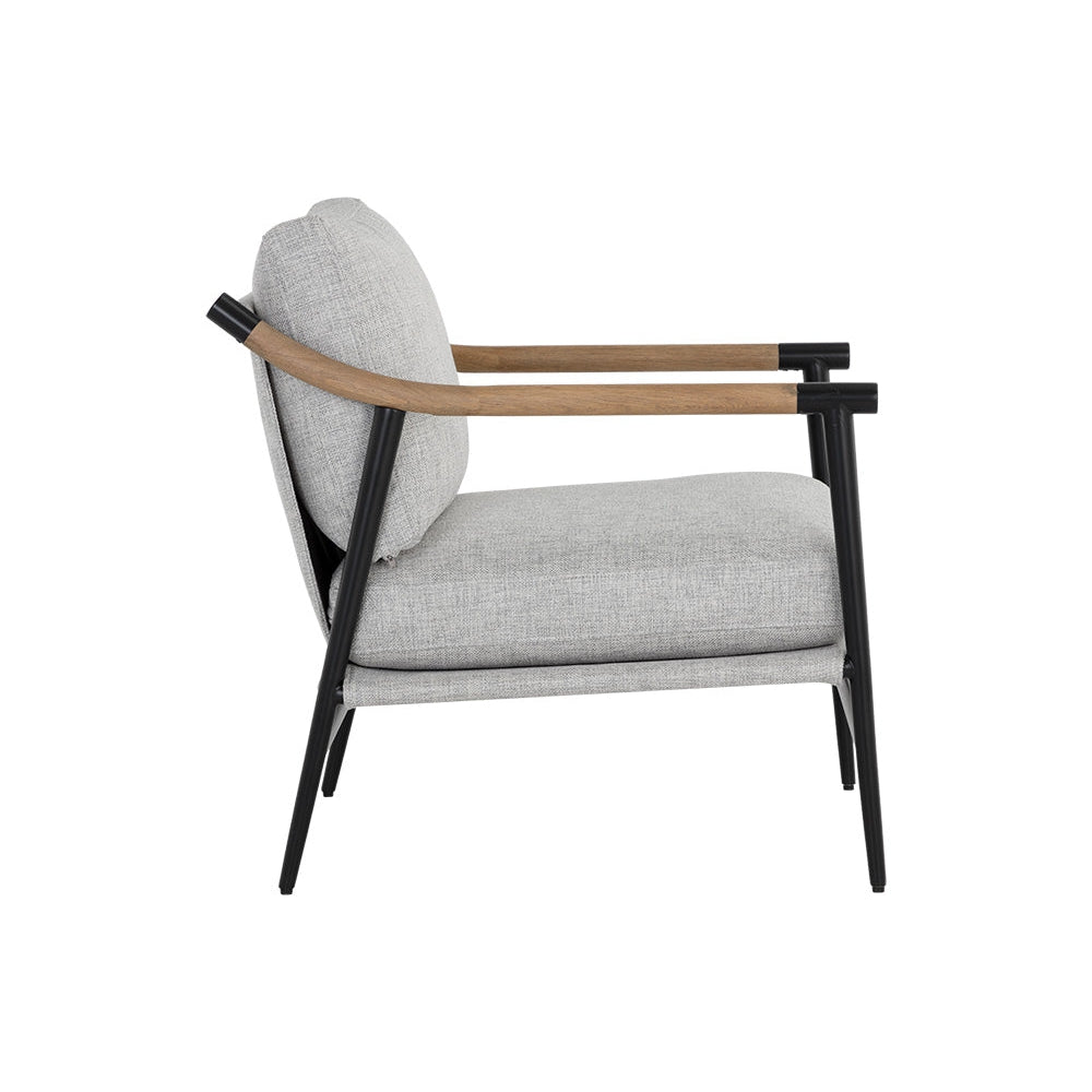 Meadow Lounge Chair - Vault Fog - Home Elegance USA