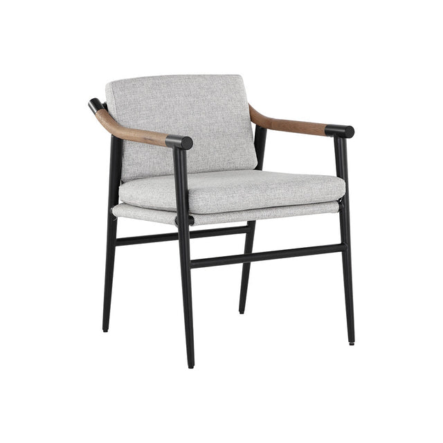 Meadow Dining Armchair - Vault Fog - Home Elegance USA