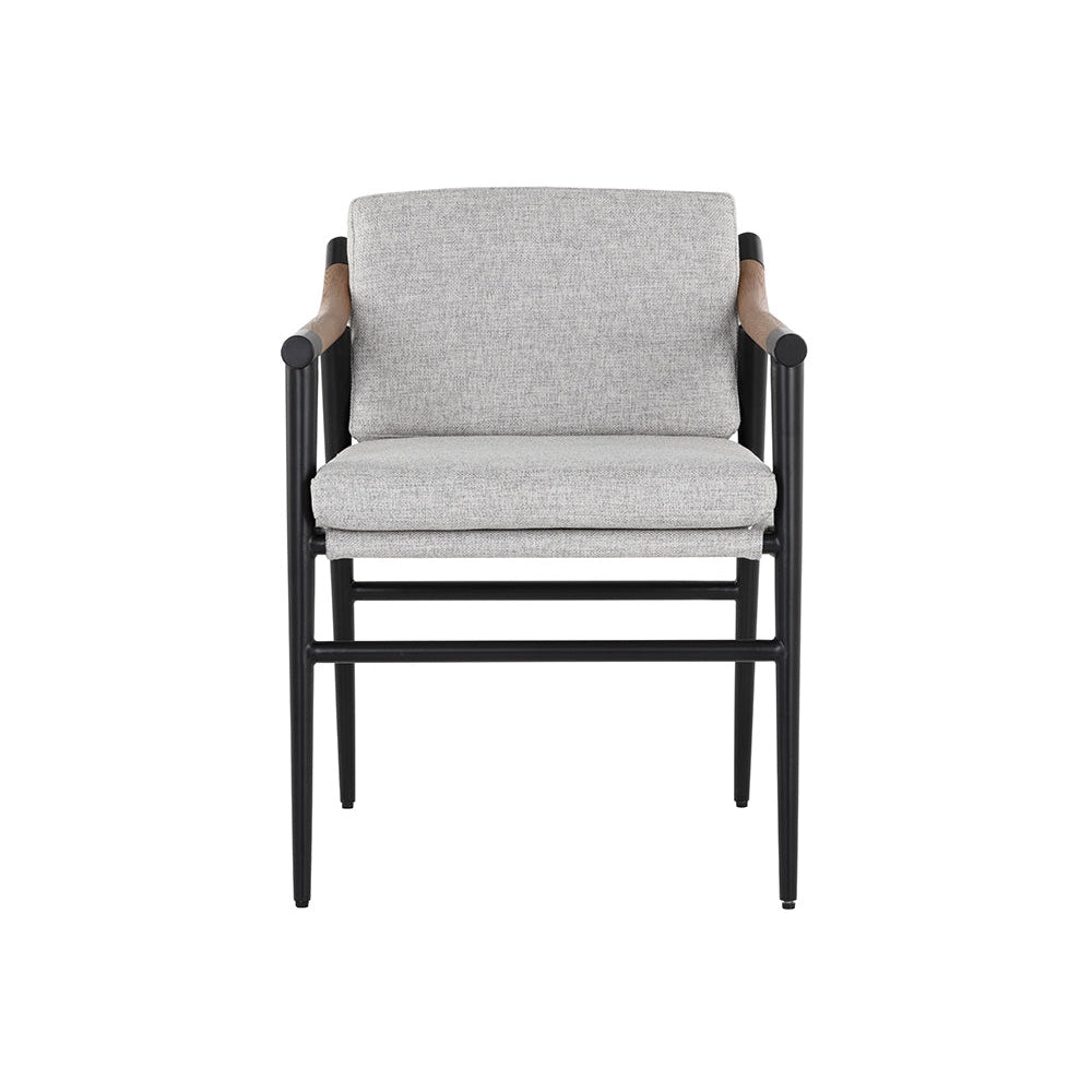 Meadow Dining Armchair - Vault Fog - Home Elegance USA