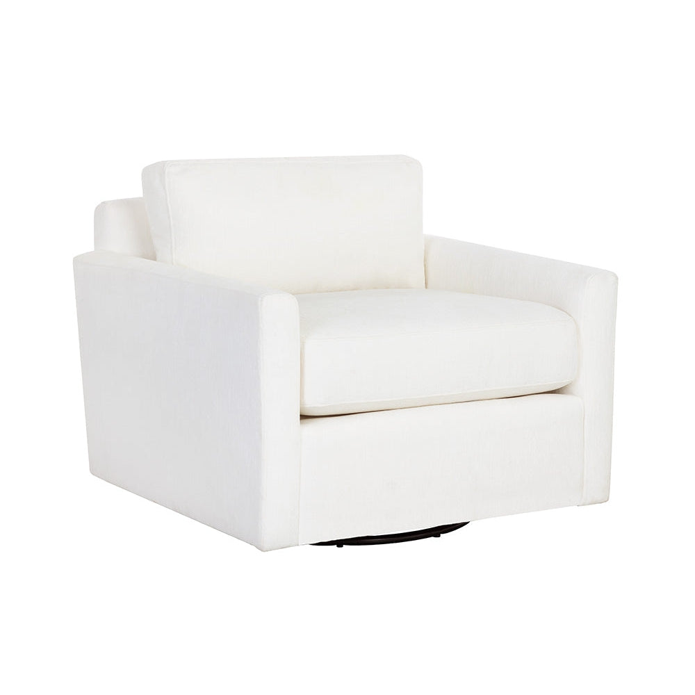 Josselyn Swivel Armchair - Dream Pina Colada - Home Elegance USA