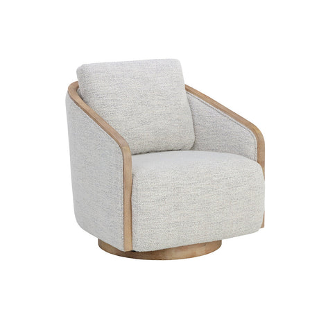 Tasia Swivel Lounge Chair - Home Elegance USA