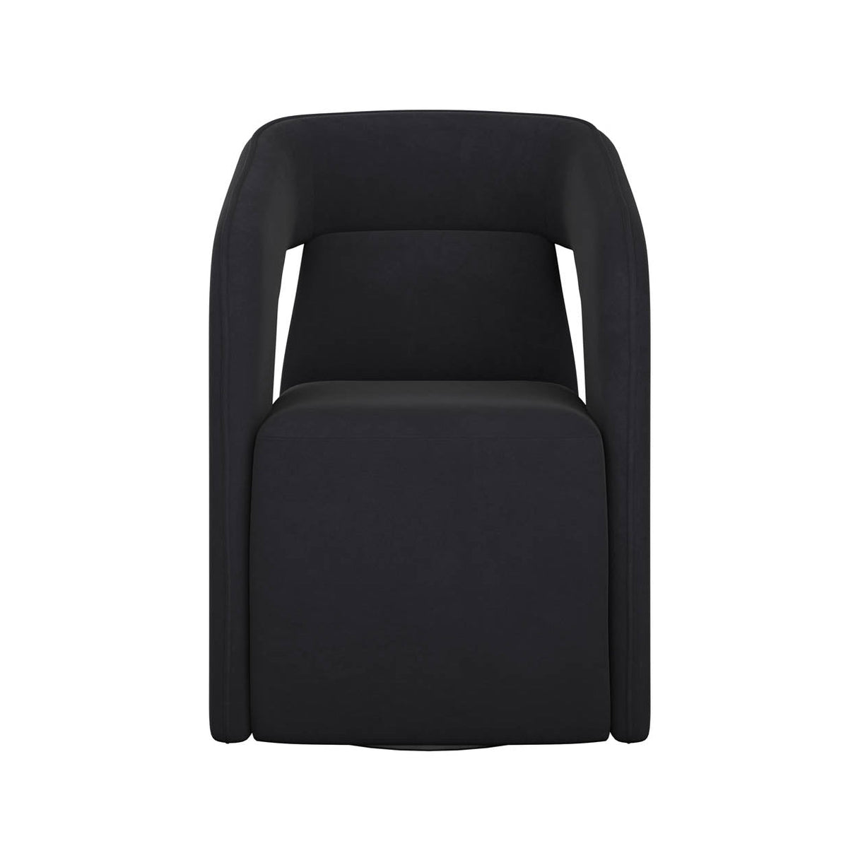 Kendrick Wheeled Dining Armchair - Home Elegance USA