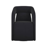 Kendrick Wheeled Dining Armchair - Home Elegance USA