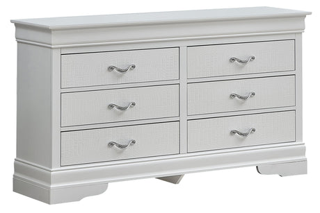 Lorana G6590-D Dresser , Silver Champagne