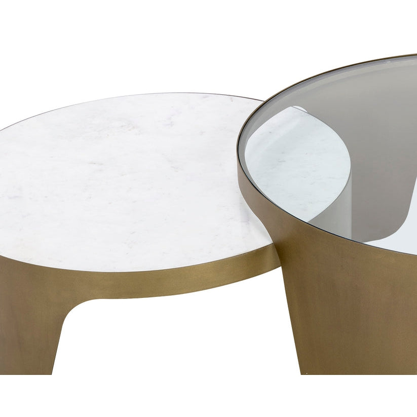 Mysaria Nesting Coffee Tables (set Of 2) - Home Elegance USA