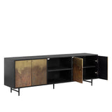 Auburn Media Console And Cabinet - Home Elegance USA