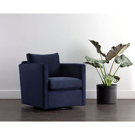 Georgie Swivel Lounge Chair - Home Elegance USA