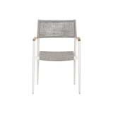 Nava Stackable Dining Armchair - Home Elegance USA