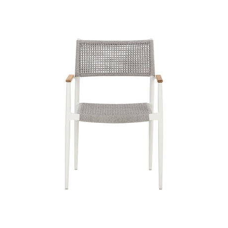 Nava Stackable Dining Armchair - Home Elegance USA