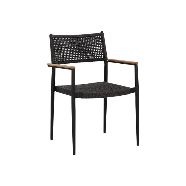 Nava Stackable Dining Armchair - Home Elegance USA