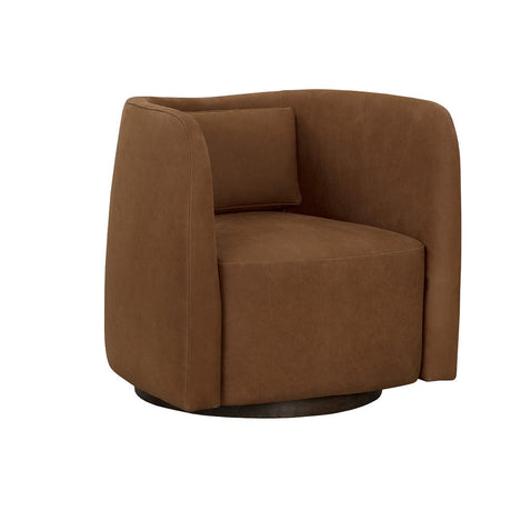 Emilie Swivel Lounge Chair - Home Elegance USA