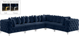 Tremblay - Modular Sectional 6 Piece - Navy - Fabric - Home Elegance USA