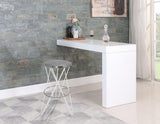 Meridian Furniture - Mercury Bar Stool Set Of 2 In White - 948White