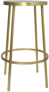 Meridian Furniture - Tyson Counter Stool Set Of 2 In Gold - 949Gold