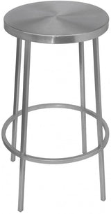 Meridian Furniture - Tyson Counter Stool Set Of 2 In Silver - 949Silver