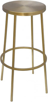 Meridian Furniture - Tyson Bar Stool Set Of 2 In Gold - 950Gold