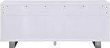 Meridian Furniture - Excel Sideboard-Buffet In White Lacquer - 358