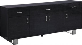 Excel Sideboard-Buffet In Grey Oak Lacquer - 359 | Meridian