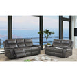 Lila - Sofa & Love Seat & Chair - Gray
