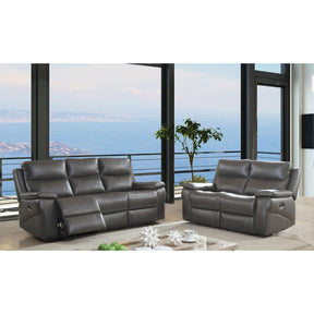 Lila - Sofa & Love Seat & Chair - Gray