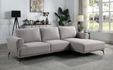 Laufen - L-shaped Sectional Gray - Home Elegance USA