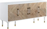 Meridian Furniture - Jive Sideboard-Buffet In White Lacquer - 315