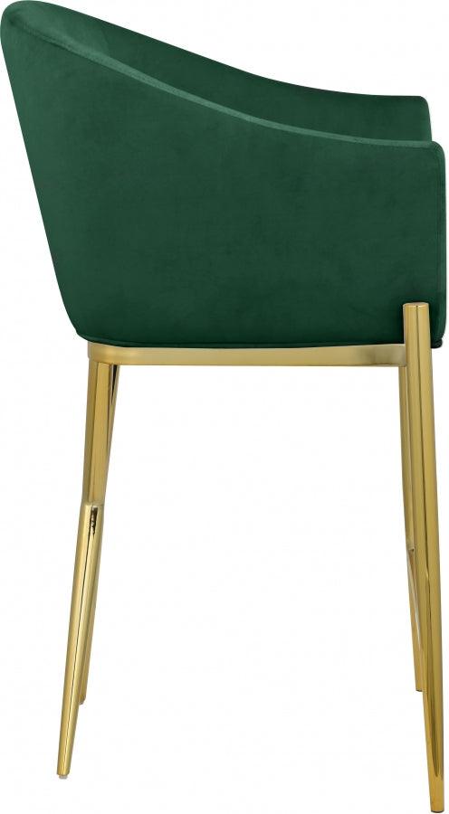 Meridian Furniture - Xavier Counter Stool Set Of 2 In Green - 867Green-C