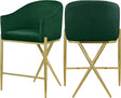 Xavier Counter Stool In Green - 867Green-C | Meridian