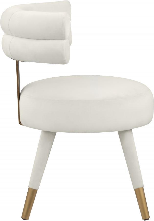 Meridian Furniture - Fitzroy Dining Chair Set Of 2 In Cream - 747Cream-C