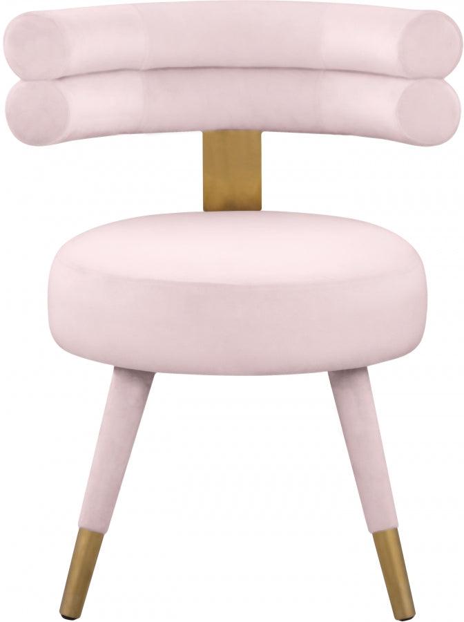 Meridian Furniture - Fitzroy Dining Chair Set Of 2 In Pink - 747Pink-C