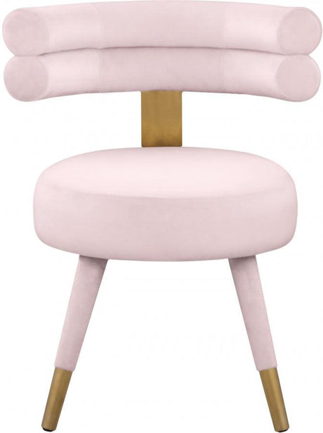 Meridian Furniture - Fitzroy Dining Chair Set Of 2 In Pink - 747Pink-C