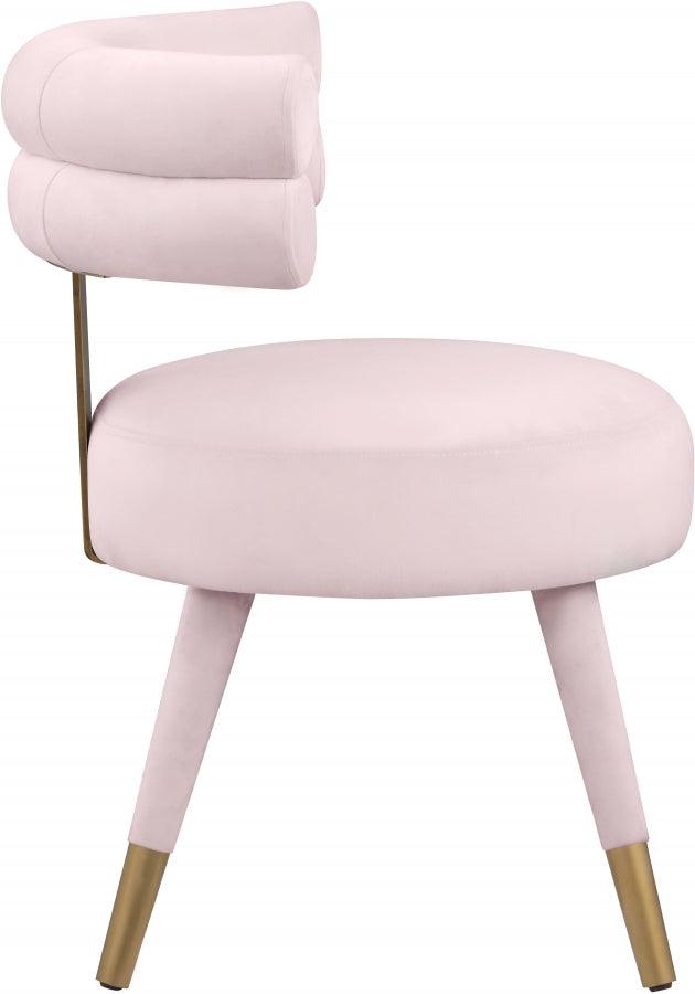 Meridian Furniture - Fitzroy Dining Chair Set Of 2 In Pink - 747Pink-C