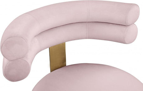 Meridian Furniture - Fitzroy Dining Chair Set Of 2 In Pink - 747Pink-C