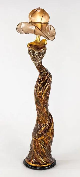 Traditional Handpainted Floor Lamp 1303-FL | Artmax