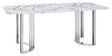 Extravaganza 131 Dining Table In Silver - 131Diningtabless | ESF