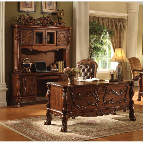 Acme Furniture - Dresden Traditional Cherry Solid Wood 3 Pieces Home Office Set - 12169-SET